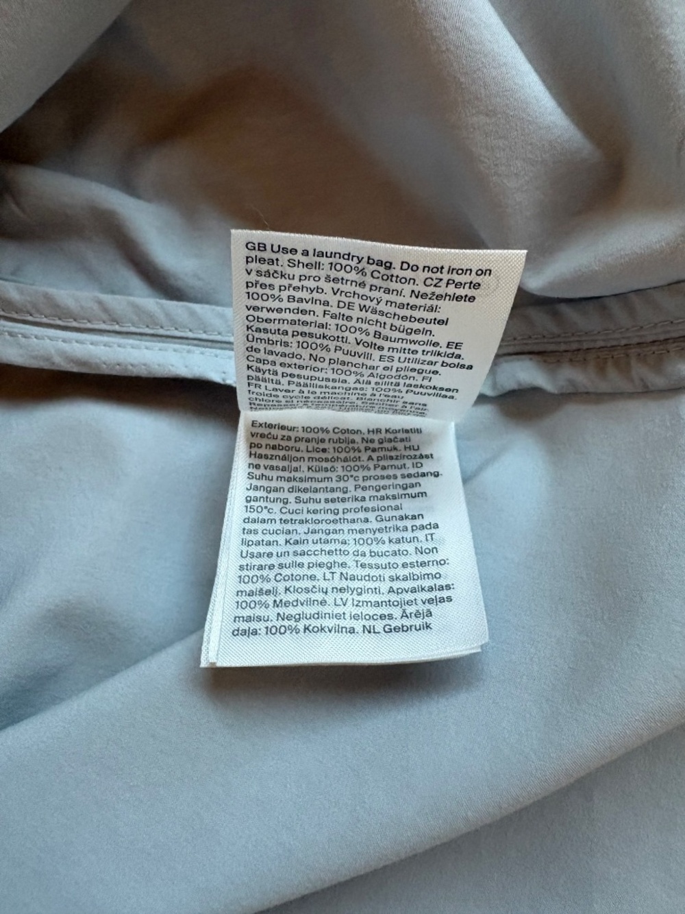 COS Ruched Cotton Blouse - Picture 7 of 7